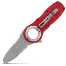 Load image into Gallery viewer, NRS Pilot Access Folding Knife Red