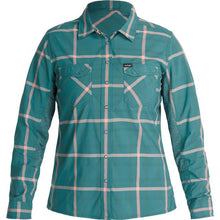 Load image into Gallery viewer, NRS Women's Long-Sleeve Guide Shirt - Closeout Mediterranea