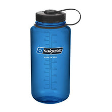 Load image into Gallery viewer, Nalgene Sustain Wide Mouth 32oz Bottle Blue
