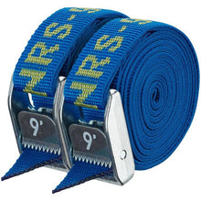 Load image into Gallery viewer, NRS 1" HD Tie-Down Straps Iconic Blue

