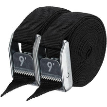 Load image into Gallery viewer, NRS 1" HD Tie-Down Straps Stealth Black
