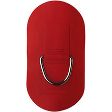 Load image into Gallery viewer, NRS STAR 2" Oval D-Ring PVC Patch Red
